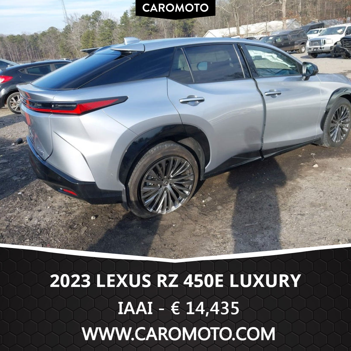 Lexus RZ Series an. 2023 cu rulaj 9461 km, Electricitate, 18375