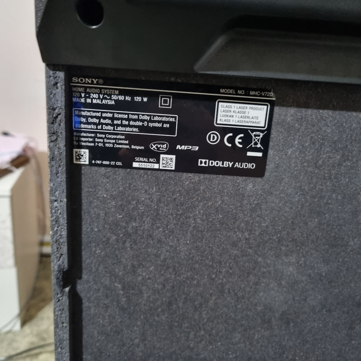 Sony mhc-v72d foto 6
