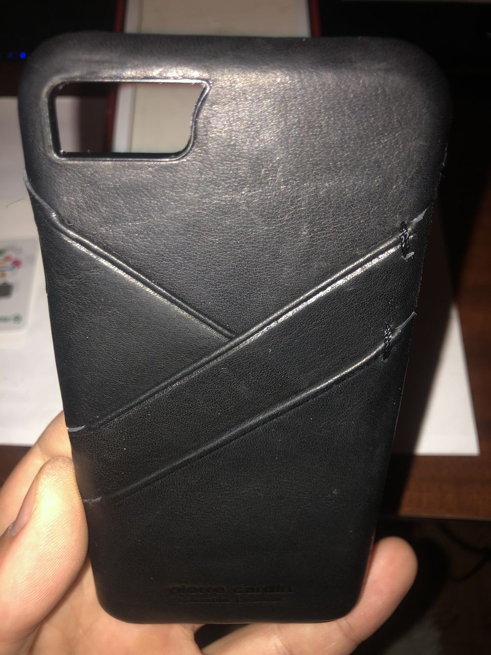 Чехол кожанный на iphone 7-8