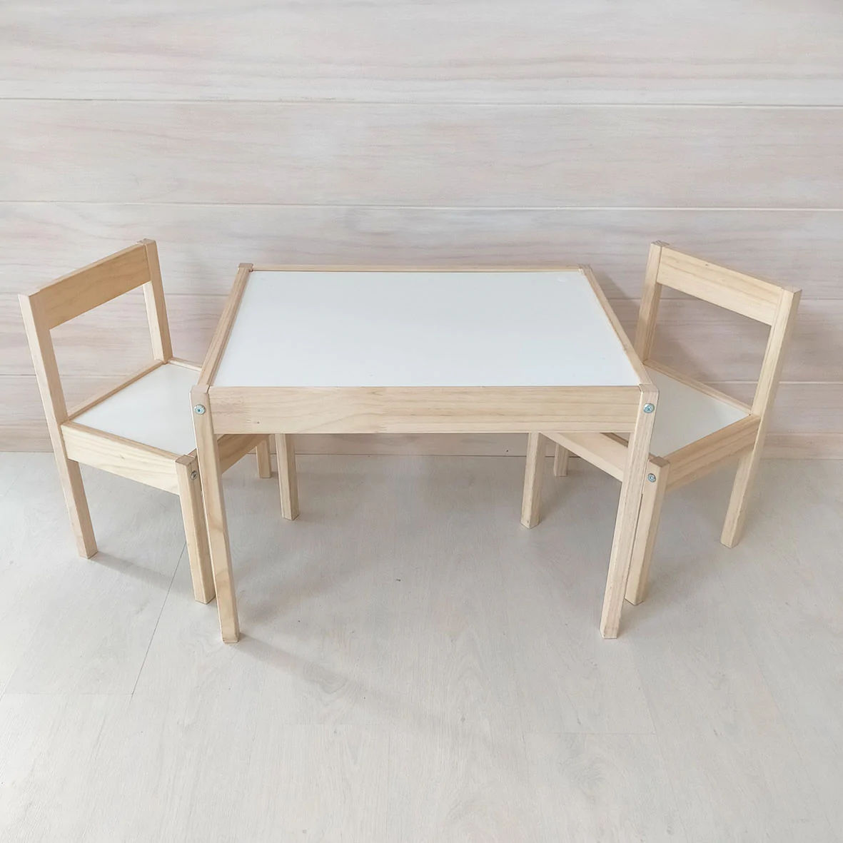 Set masă cu 2 scaune pentru copii IKEA Latt фото 1