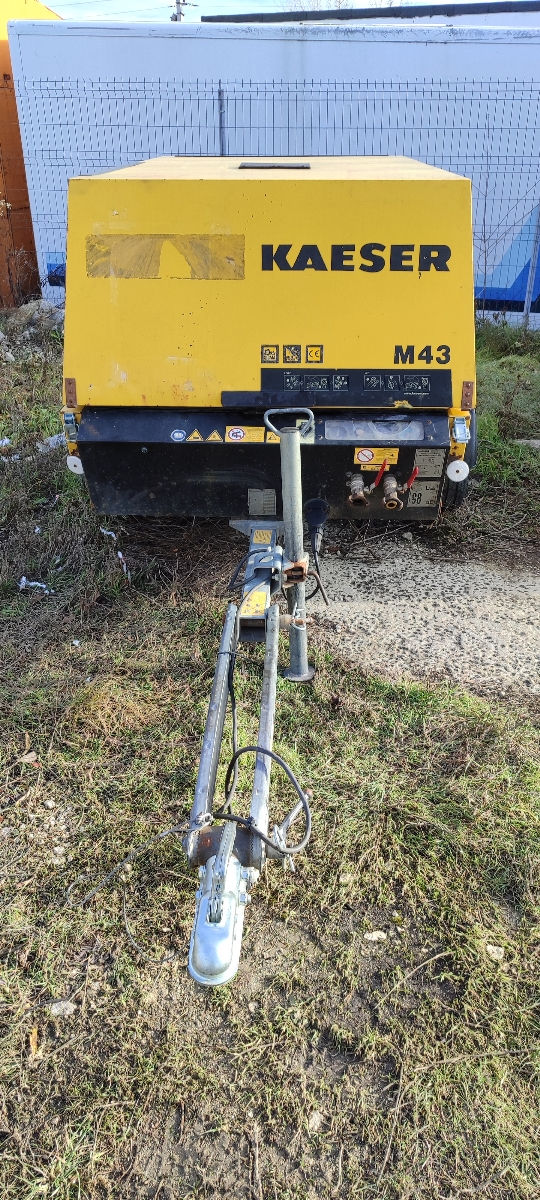 Motocompresor remorcabil Kaeser M43. foto 6