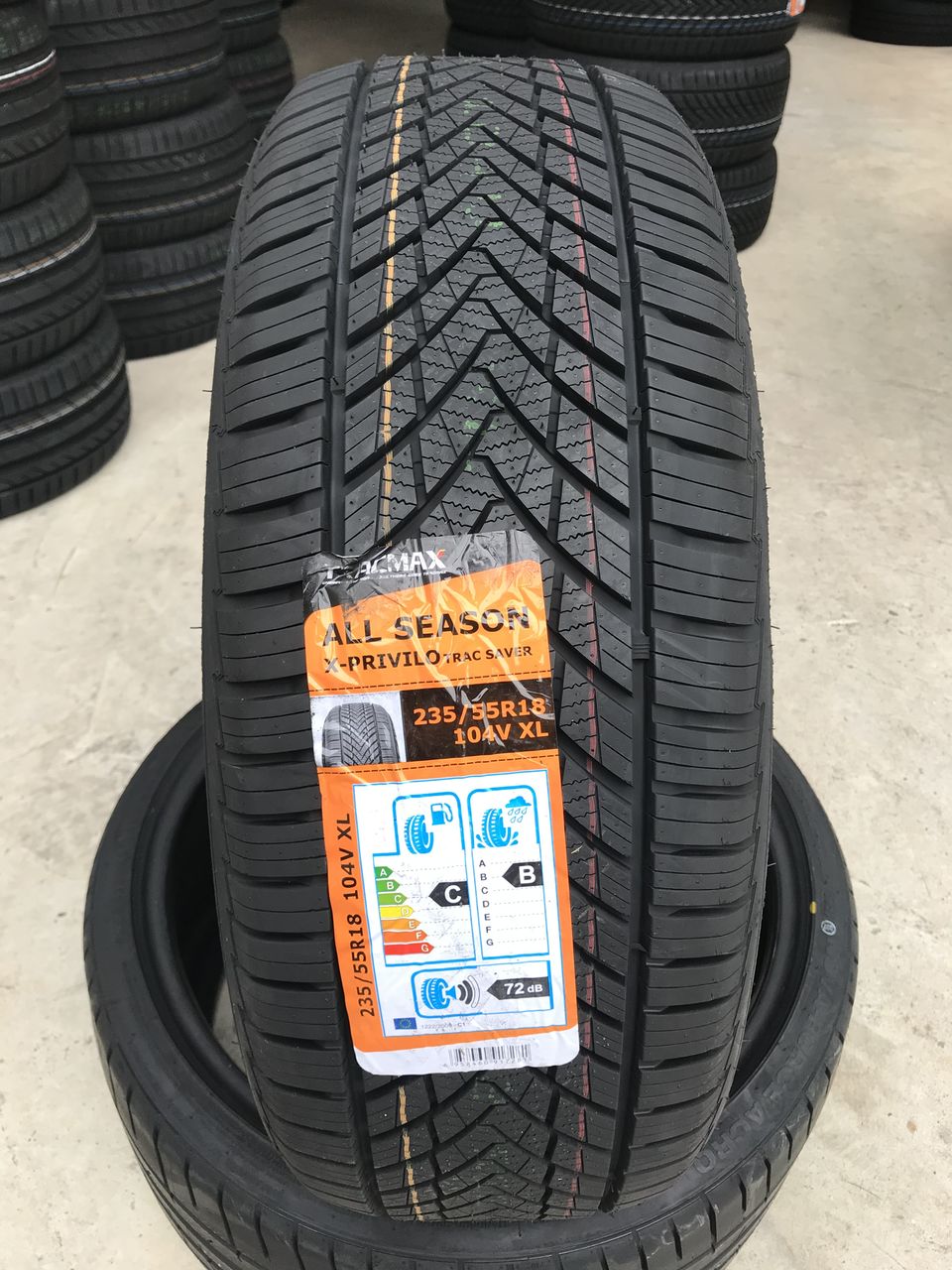 235/55 R18 Tracmax Trac Saver (4 seasons)/ Доставка, livrare toata Moldova foto 0