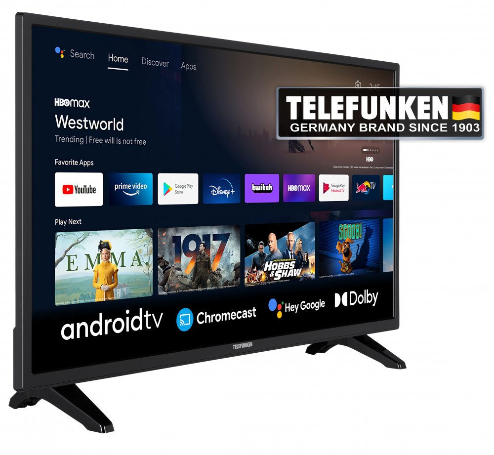 Televizoare Telefunken телевизоры  43" - 50" - 55" - 65" -70" Smart FHD 2k - UHD 4k foto 4