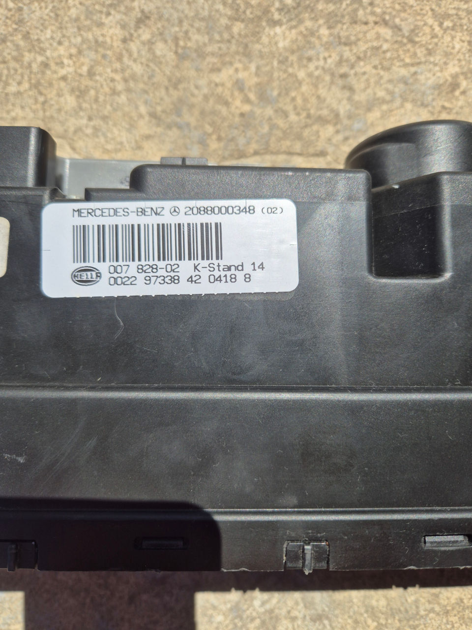 Mercedes E 200 ,  210.  Kee-Imobilaizer-cip, Zamok Tentralinii ,Vozduhomer. foto 6