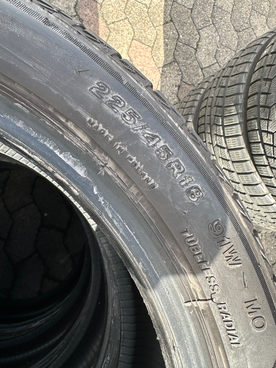 4X 225 / 45 R 18 Vara foto 5