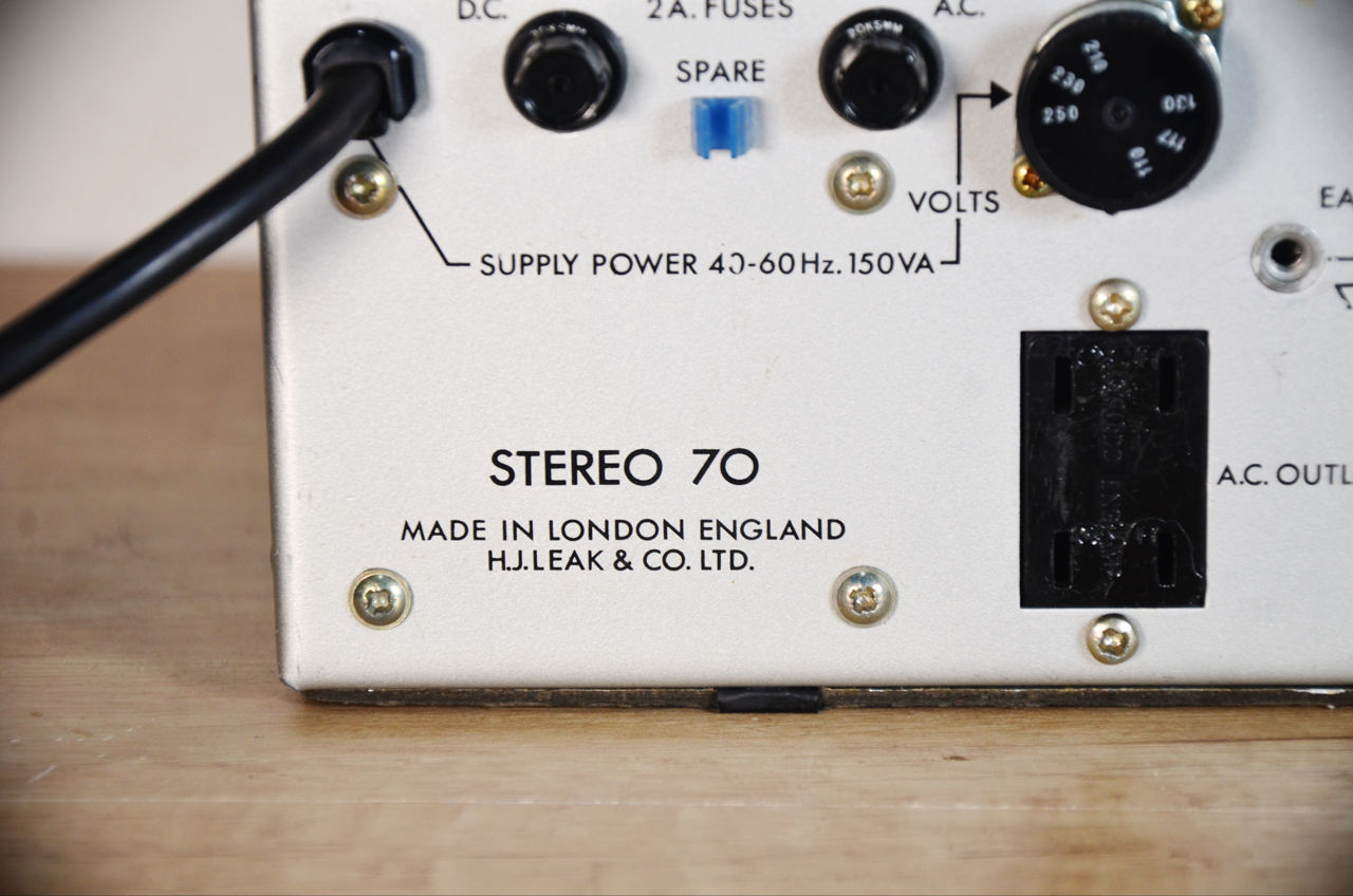 LEAK STEREO 70 Великолепно звучащий винтажный усилитель. Легенда. фото 8