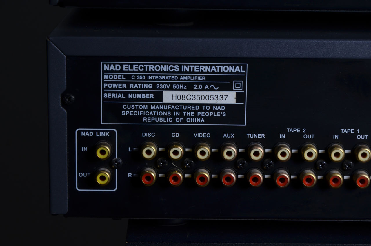 NAD Hi Fi система / NAD C350 усилитель / NAD C521 CD player / NAD C422 Stereo AM/FM / есть пластинки фото 5