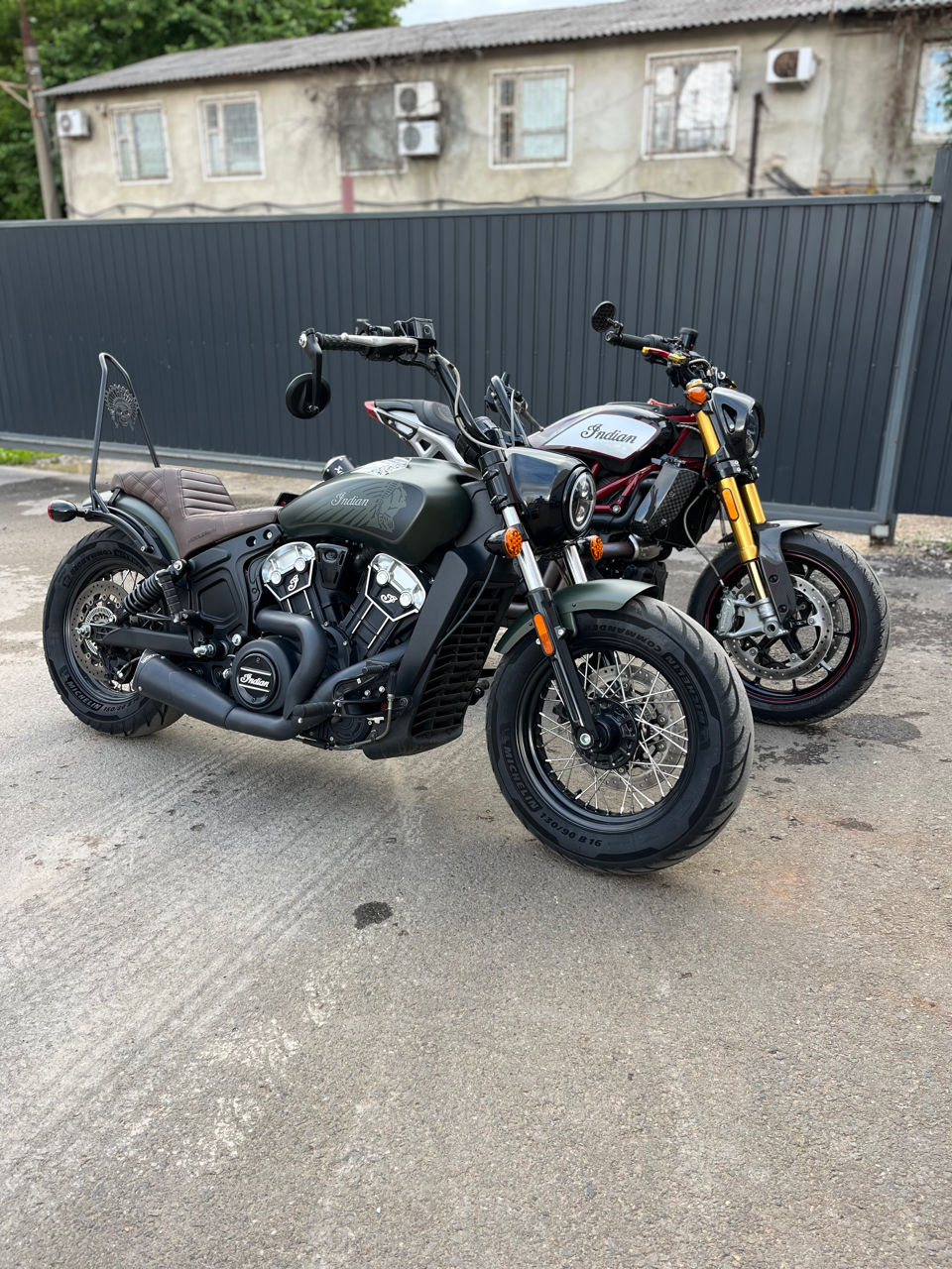 Indian Motorcycle Scout bobber  фото 6