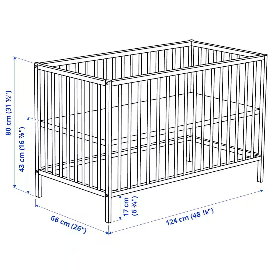 Pătuc Ikea Sniglar 60x120 foto 4