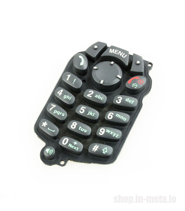 Rubber keyboard for Motorola MTH800 0102709K86 with Latin characters set (Клавиатура) foto 0