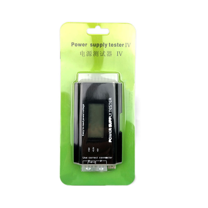 Тестер для блоков питания 24 pin 20 pin Molex Sata ATX Power Supply ...