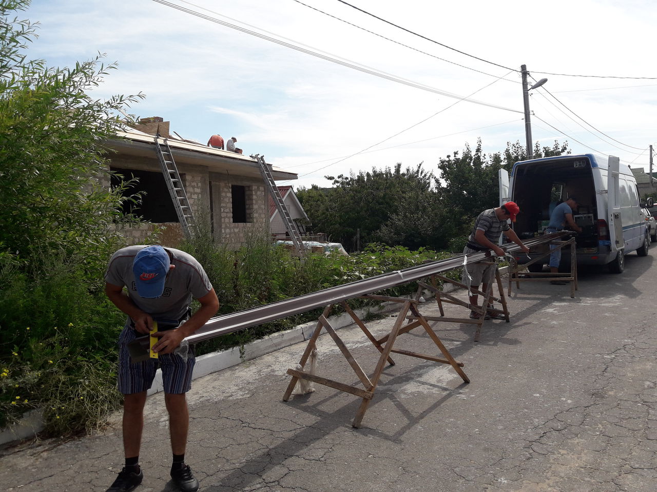 Jgheaburi  cu picurator fara unituri (водосток с капелиником ) foto 6