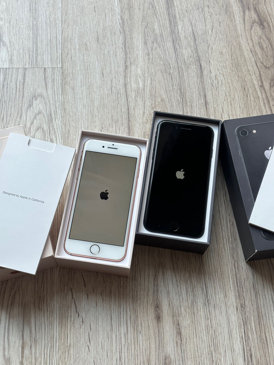 iPhone 8, 256/64, Space Gray/Gold foto 0