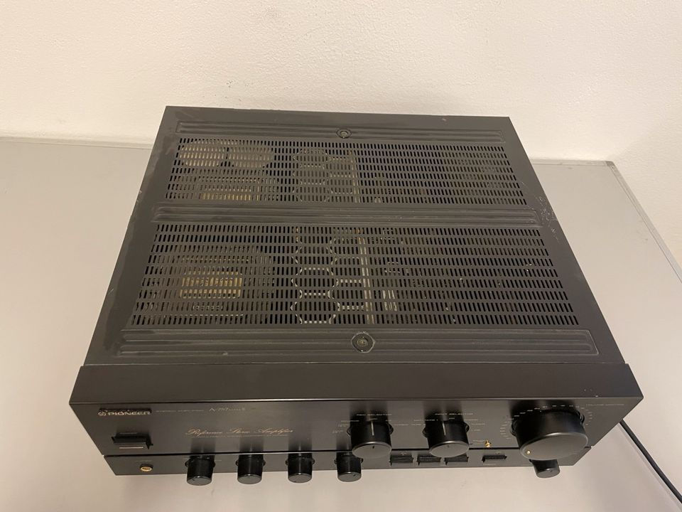 Pioneer A-757 крутой усилитель с двумя трансформаторами. foto 1