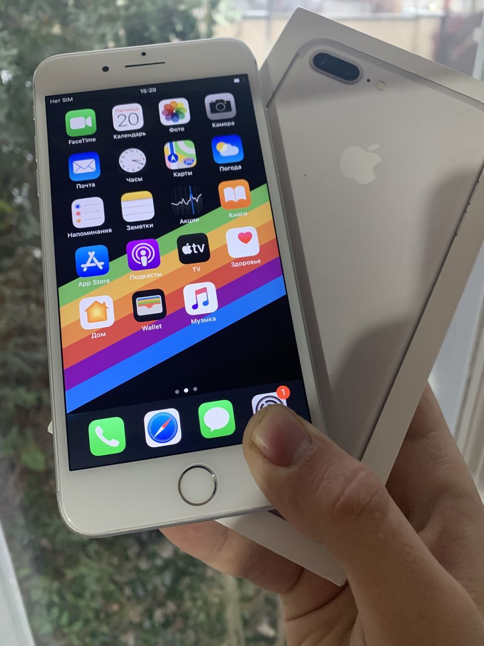 iPhone 7 Plus 128 GB Silver Neverlock
