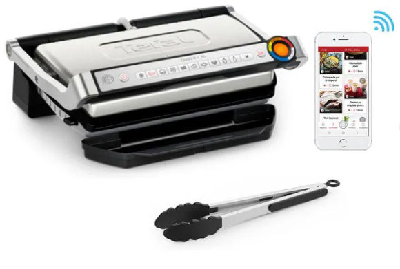 Электрический гриль tefal optigrill+ xl gc728d10, 2000 W, Промо! фото 0