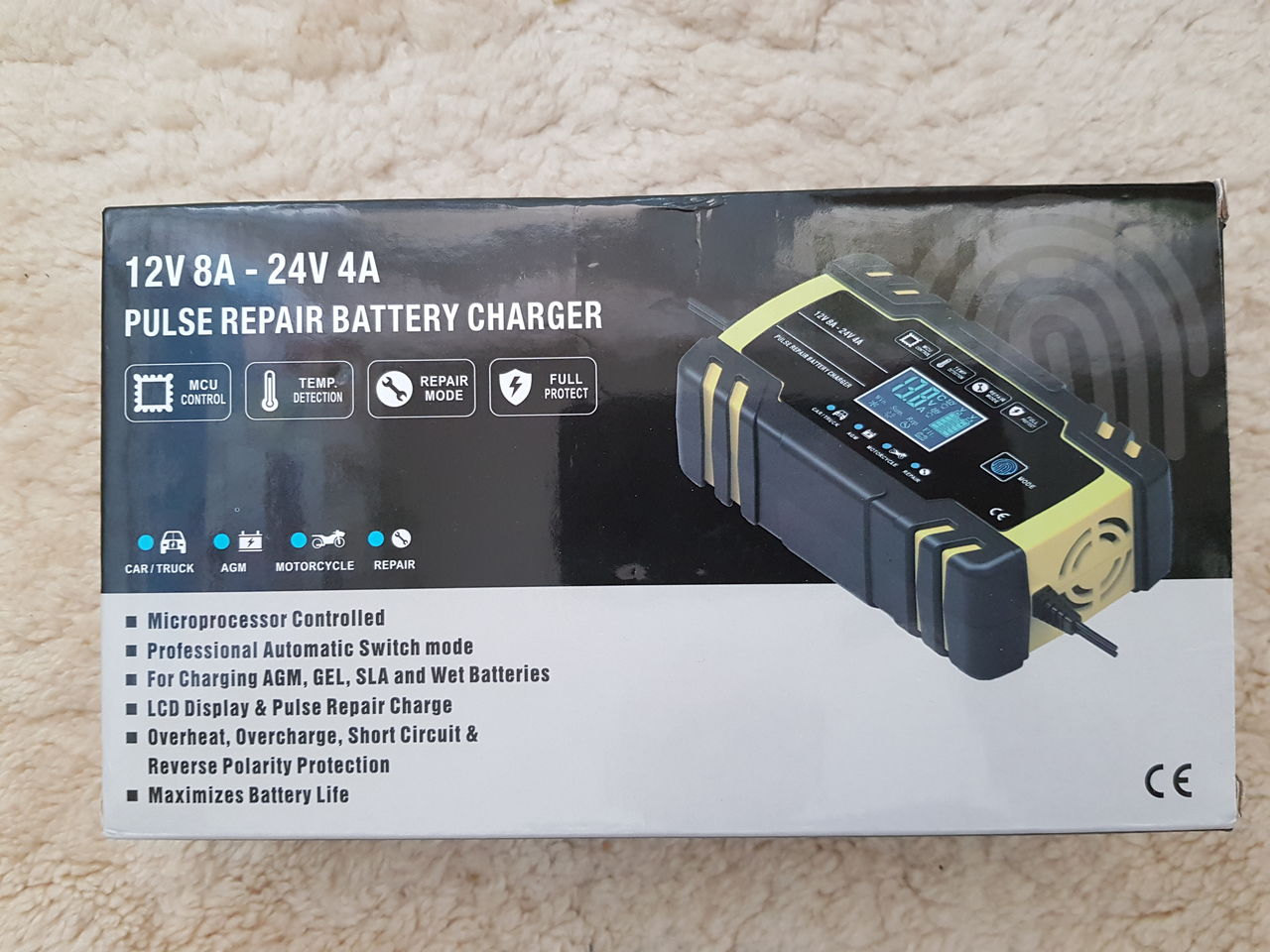 Аккумуляторная импульсная зарядка с функцией десульфатацией и ...