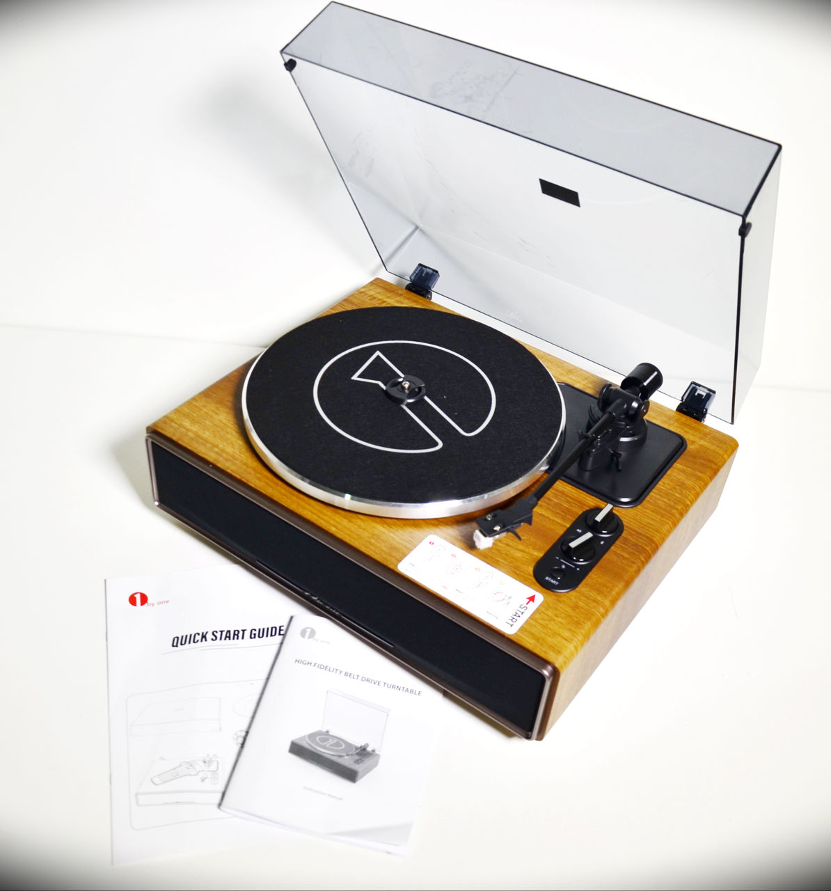1 BY ONE - HP-H009 High Fidelity Belt Drive Turntable фото 4
