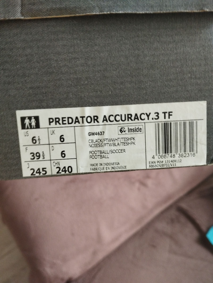 Bampuri Adidas Predator Accuracy.3 TF foto 5
