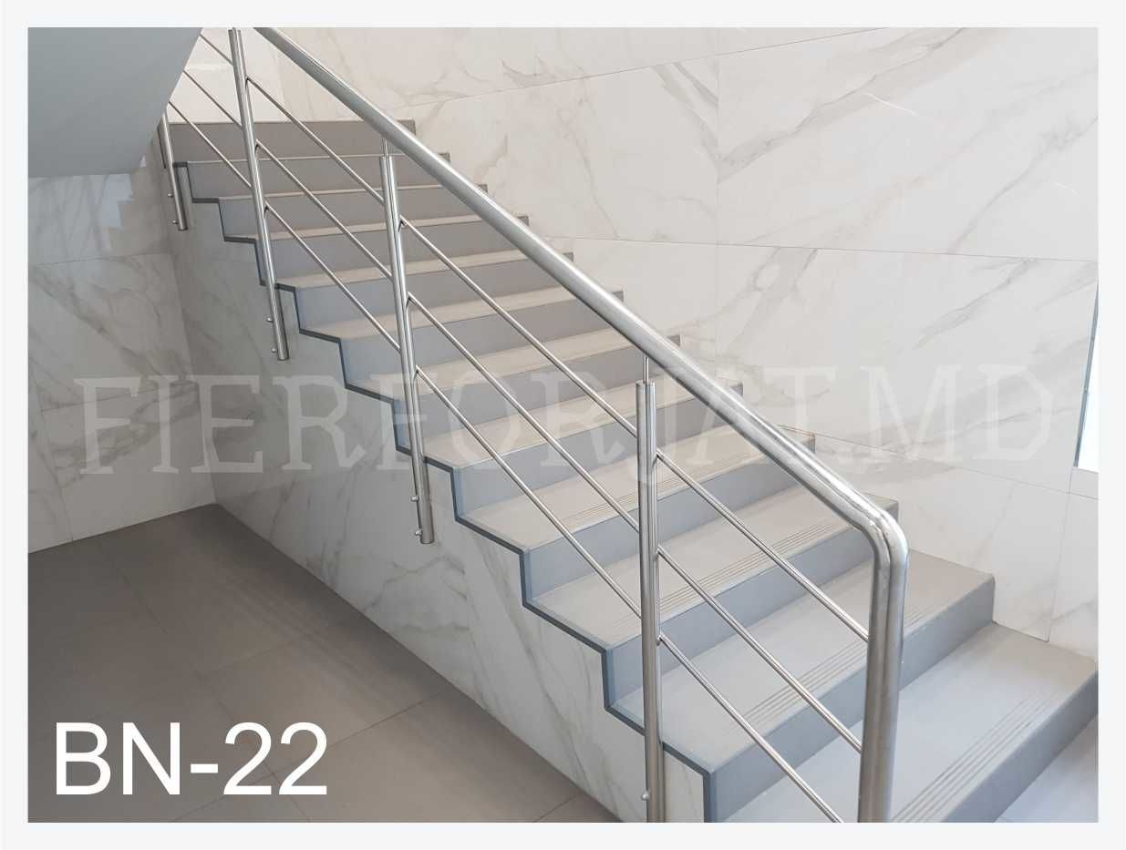 Balustrade Inox, balustrade la scari, perile, elemente inox, tabla  inox foto 7