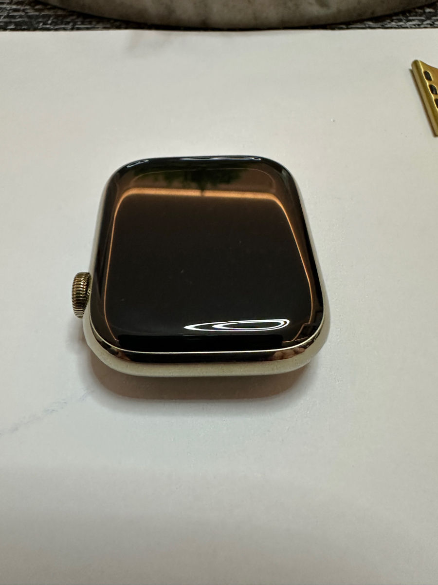 Apple Watch Series 7 Gold 45mm (GPS + Cellular) 32Gb foto 6