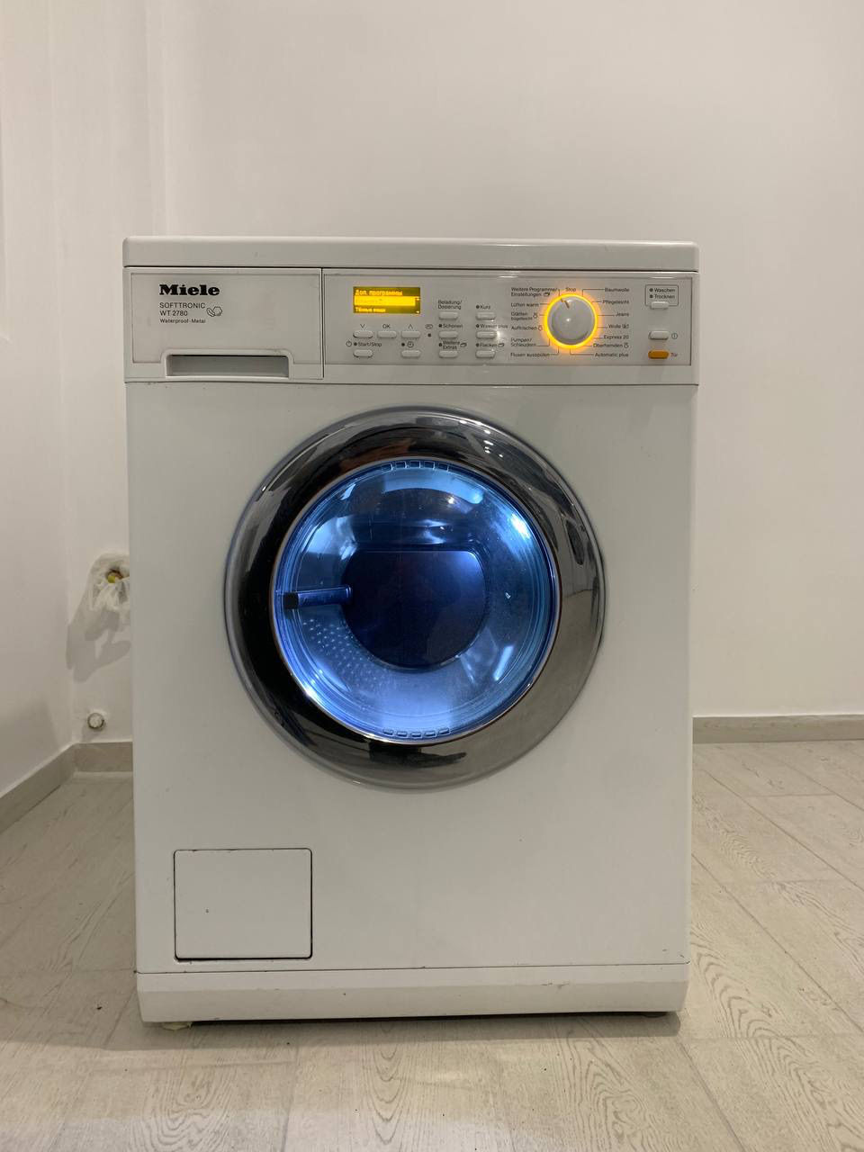 Стиральная машина Miele WT2780 2в1, с функцией сушки