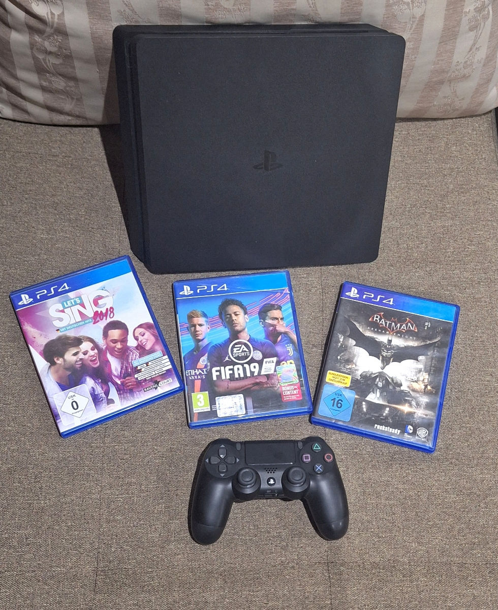 Приставка Ps4 Slim 1TB PRO под прошивку и прошитые геймпады докстанции Ps Plus Ea Play ps moldova foto 3