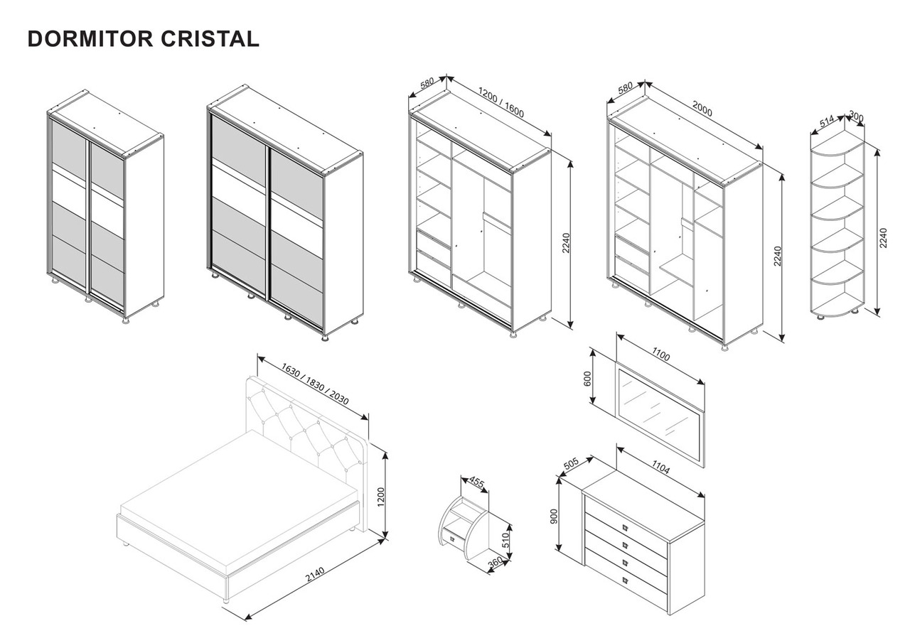 Pat Ambianta Cristal (Alb) Cumpără în credit cu 0% foto 2