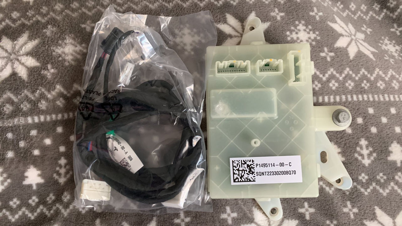 Ретрофит CCS2 Tesla Model 3,Y,S,X Retrofit блок проводка foto 4