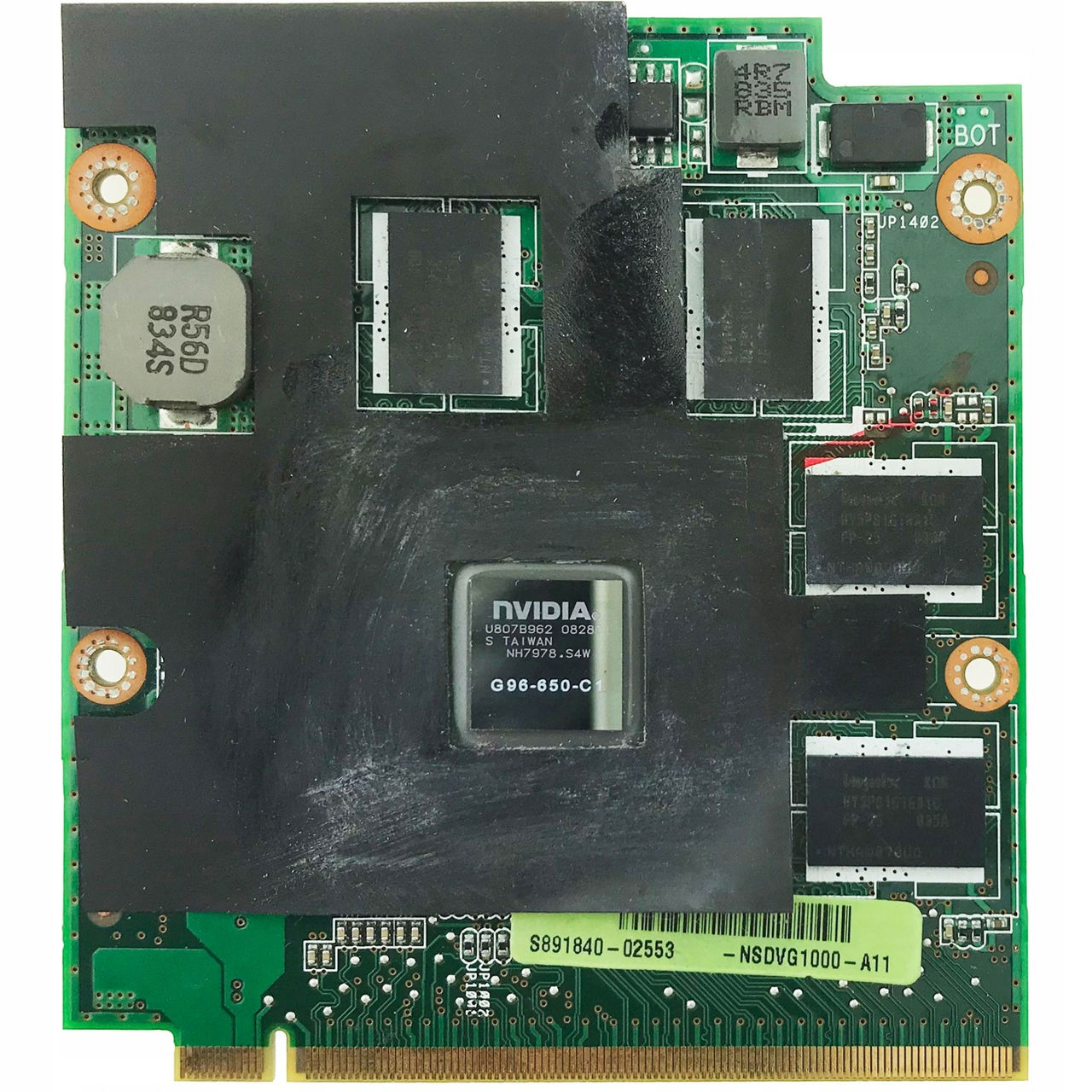 Nvidia Geforce 9600M GT / Nvidia 9650M GT foto 4