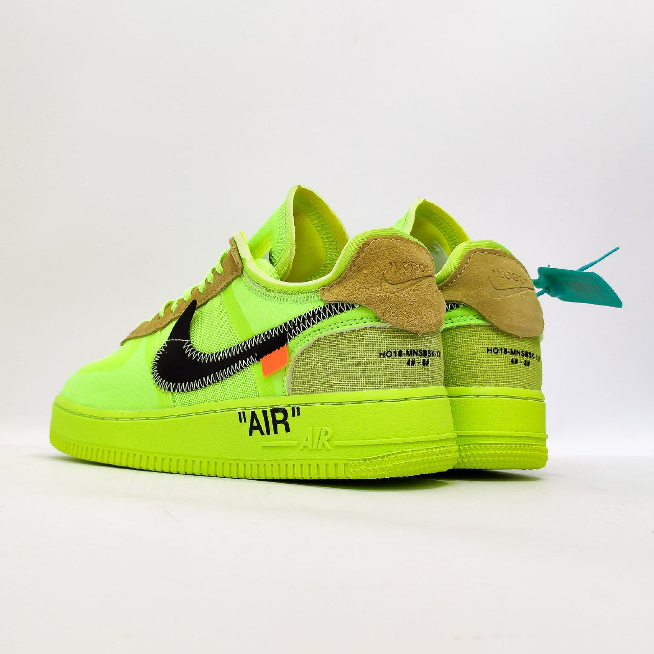 Nike X Off White - Nike Air Force 1 low Off White Volt - Catawiki