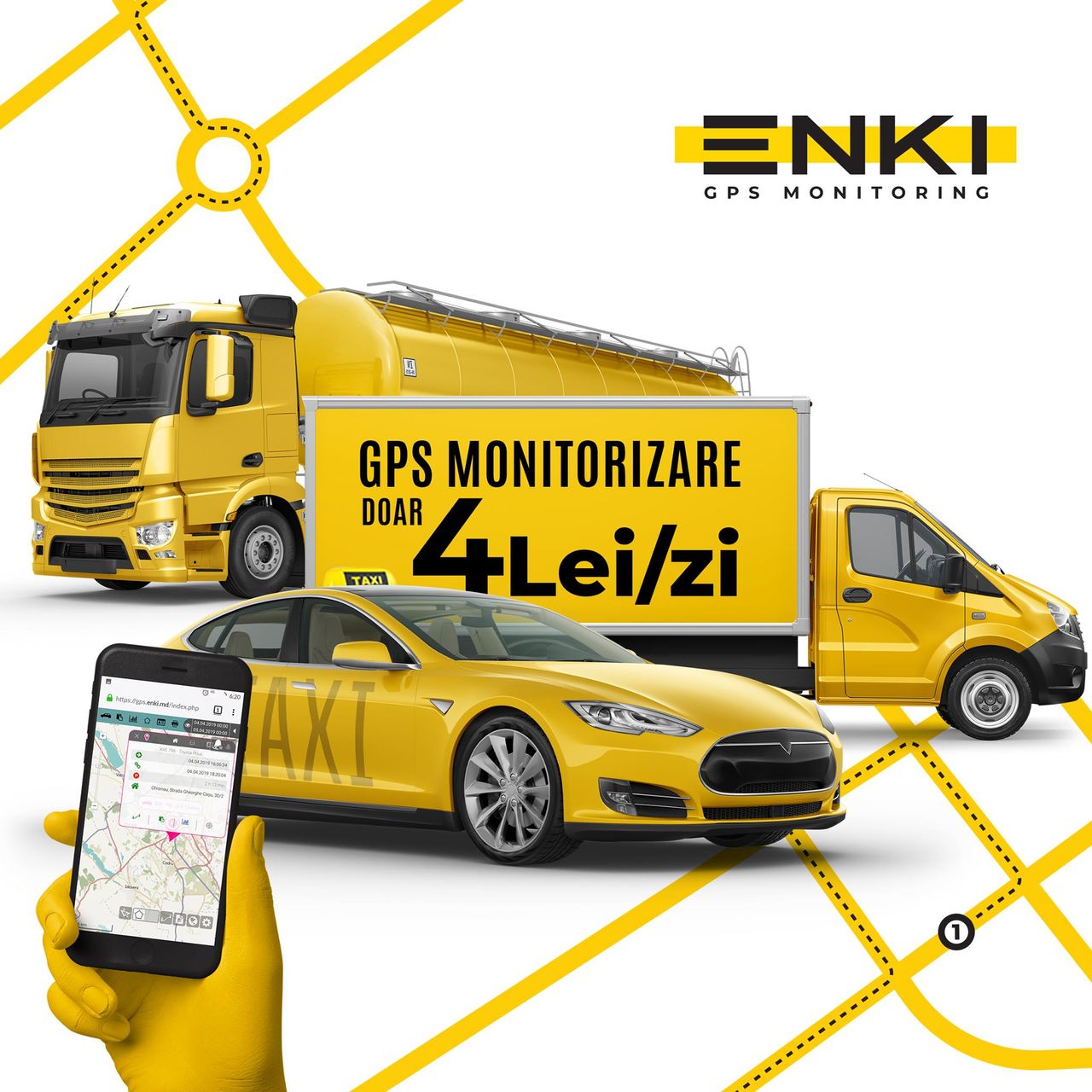 GPS monitorizare doar 3 lei pe zi ! фото 1