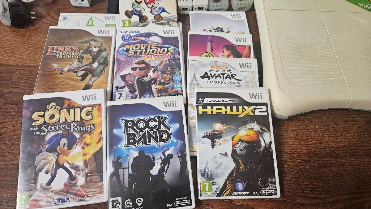 Nintendo Wii RVL-001 White – Set complet cu jocuri și accesorii
 foto 3