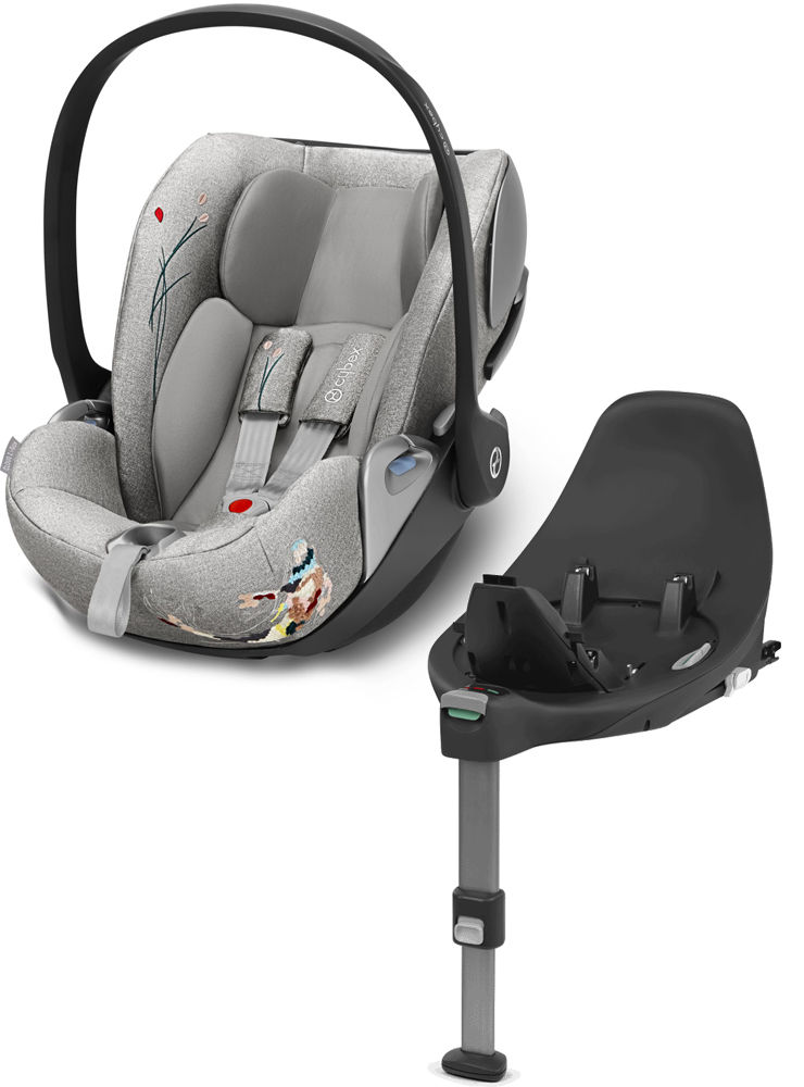 Cybex Cloud Z-i size, fashion collection Koi + поворотная база Изофикс