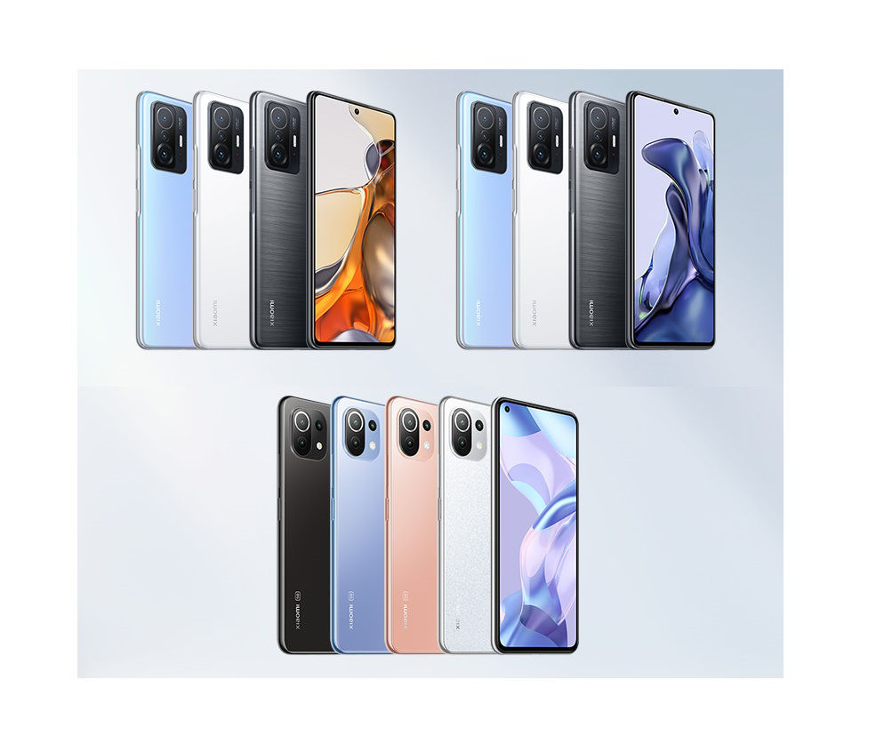 Xiaomi 11T Pro, 11T, 11 Lite - новые смартфоны!