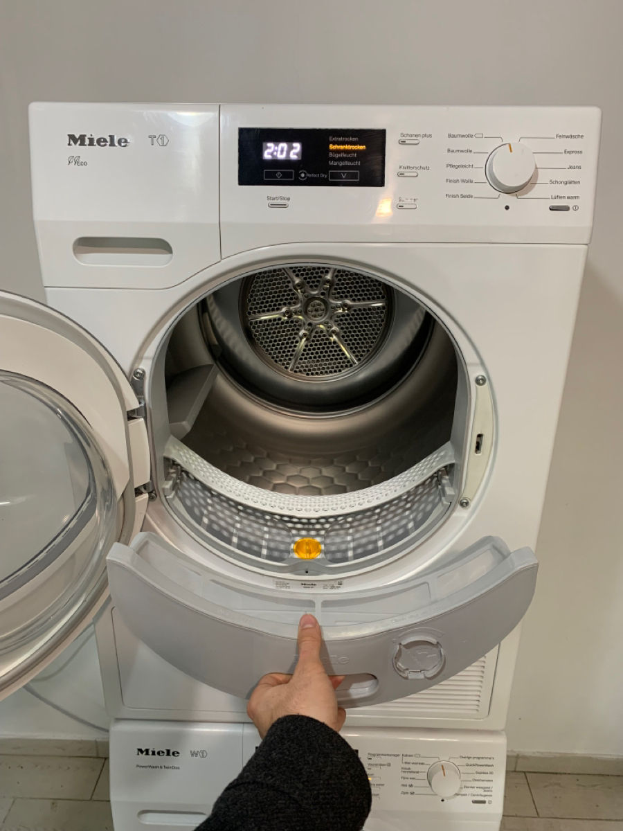 Сушильная машина Miele T1 с прозрачным люком
