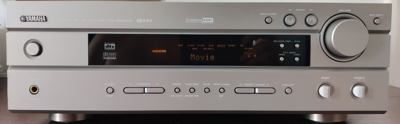 Yamaha HTR-5540RDS Как новый в идеальном состояний фото 8