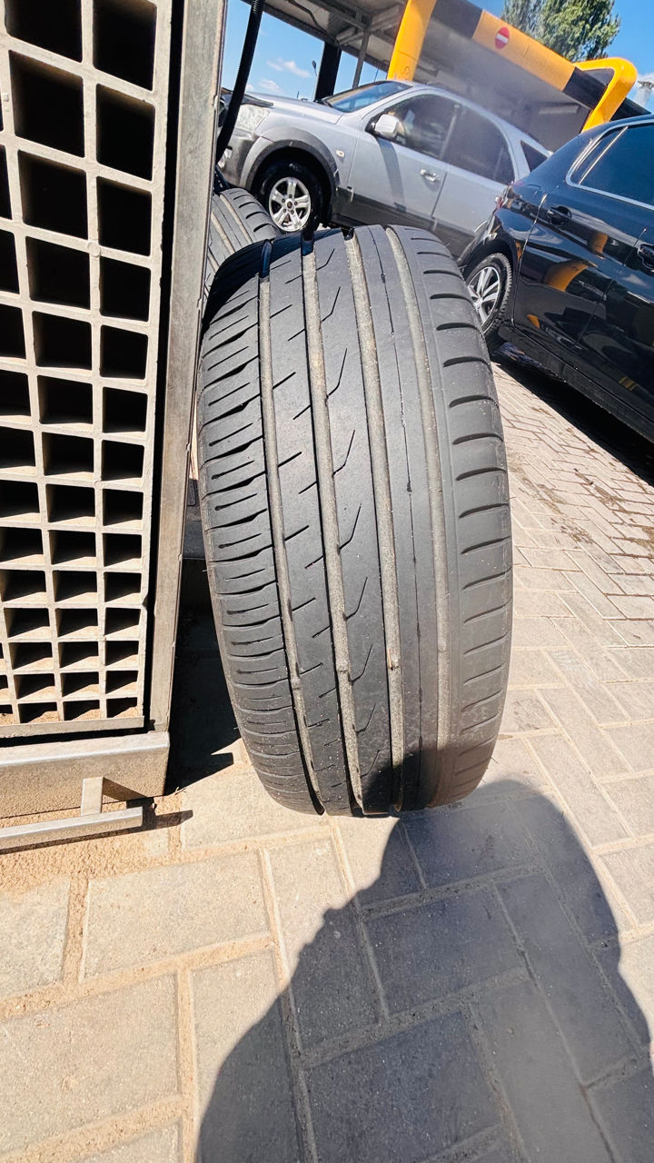 205/55R16 91H летняя резина и диски от Mercedes оригинал foto 7