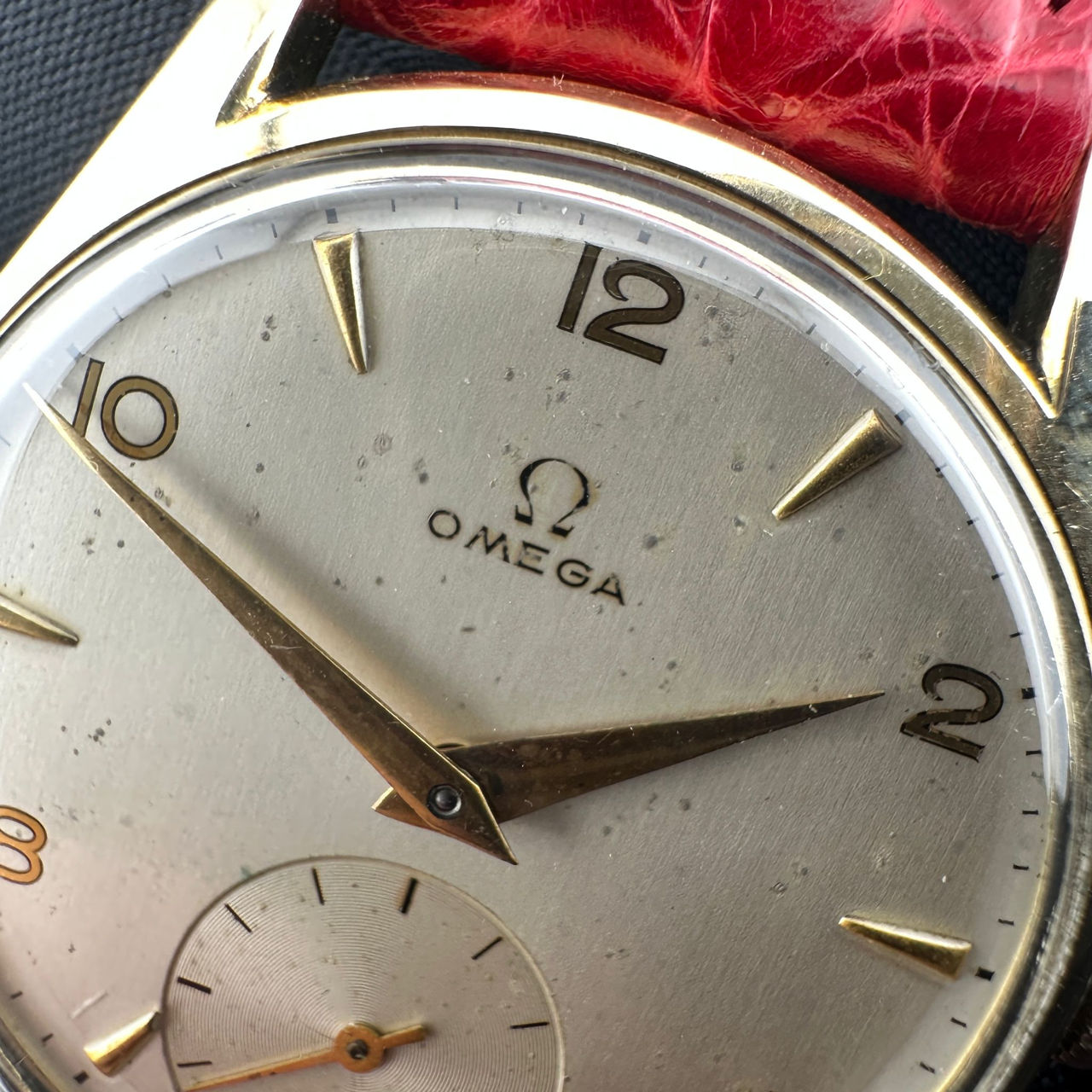 Omega Calatrava Ref. 2507 | Калибр 265 | Цельное золото 14Kt (проба 585)  фото 4