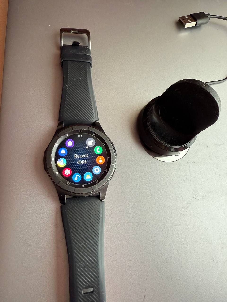 Ceas Smartwatch Samsung Gear S3 Frontier 46mm foto 3