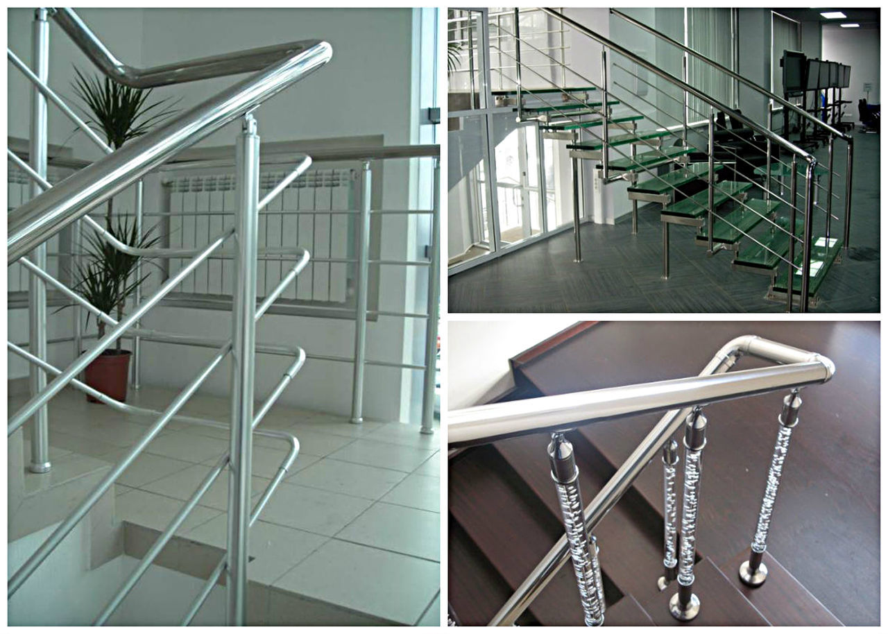 Balustrade inox, aluminii, metal . Перила нежавейка,алюминий,металл. foto 7