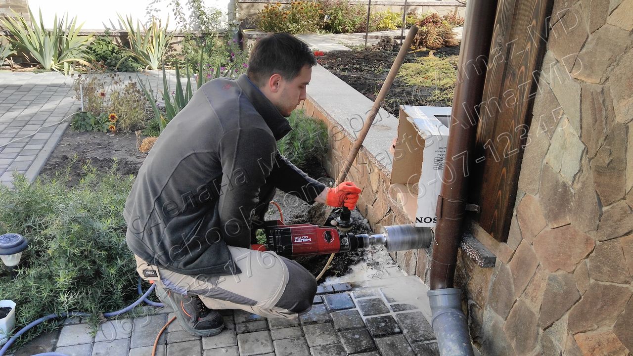 Алмазное бурение отверстий - . вытяжки.канализация вентиляция. техникой hilti фото 5