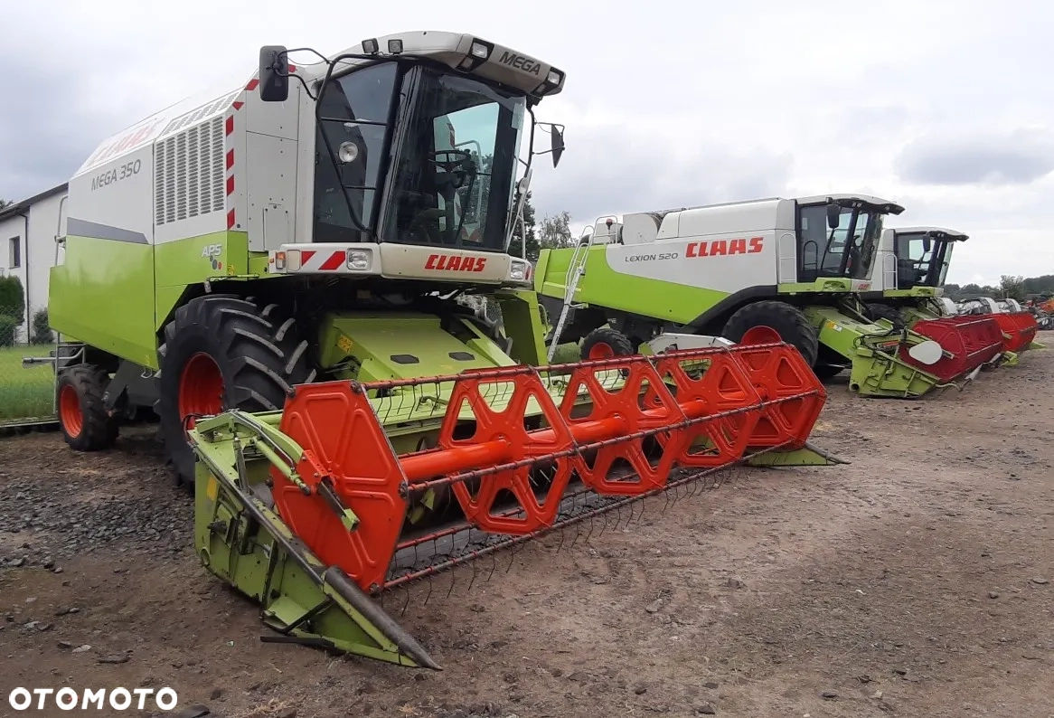 Combină Claas Mega 350 heder cereale+heder porumb/floare 6x70 foto 8