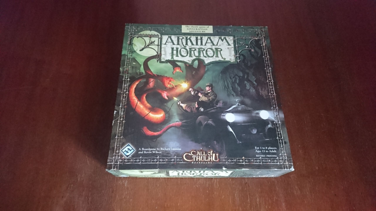 Arkham Horror board game 2nd edition revised printing - Ужас Аркхэма 2 ...