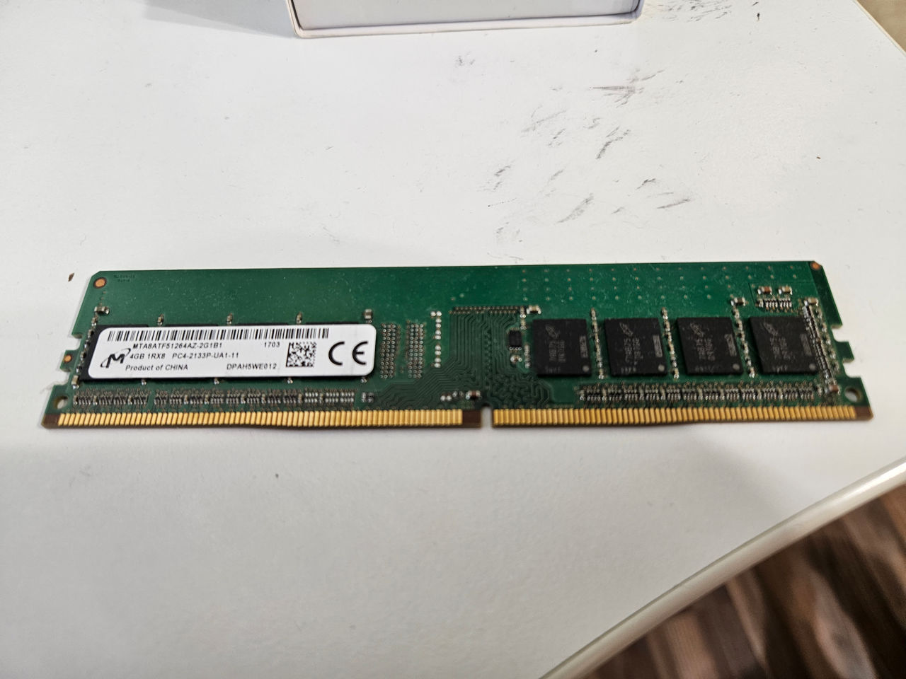DDR4 DIMM 4GB Micron