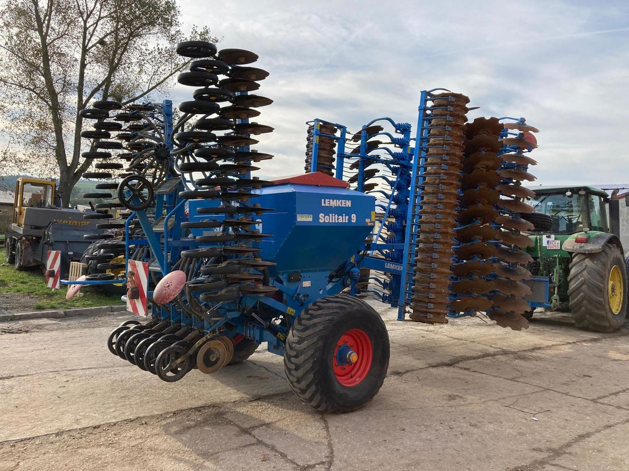 Дисковая борона Lemken Rubin 9/600 KUA+сеялка Lemken Solitair 9/600 KA foto 3