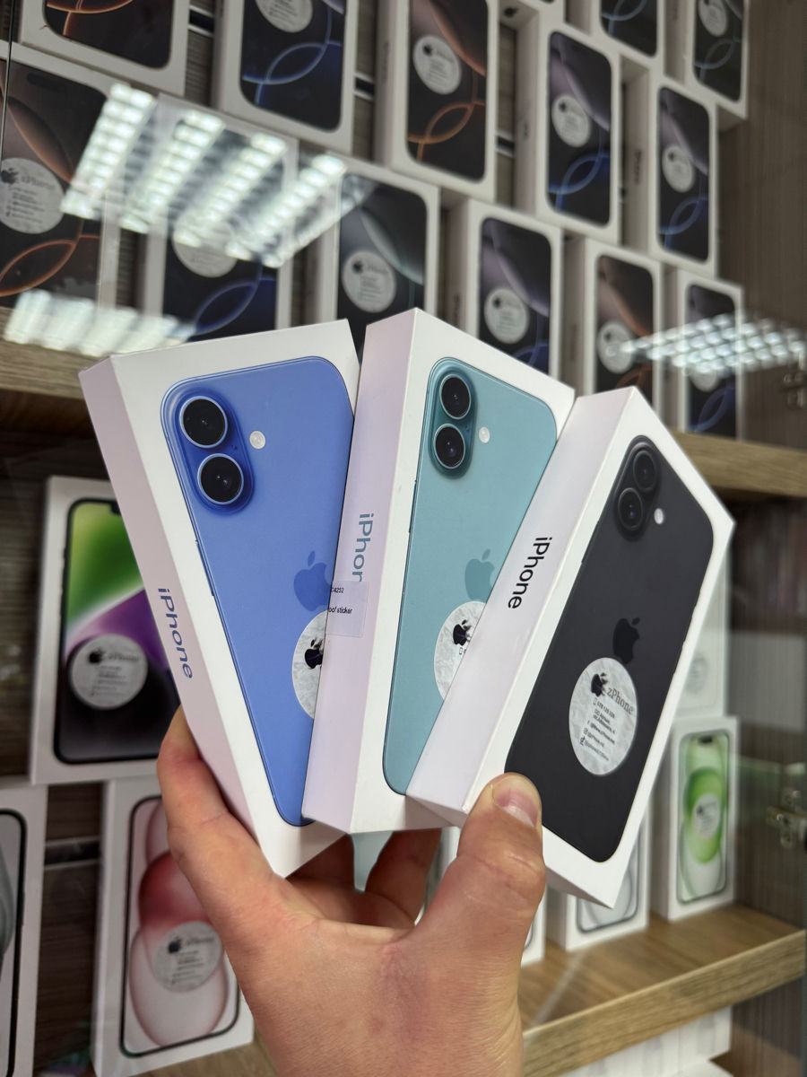 iPhone 16 256Gb Magazin Garanție 24Luni (/128GB/256GB/512GB/) Disponibile Toate Culorile. фото 0