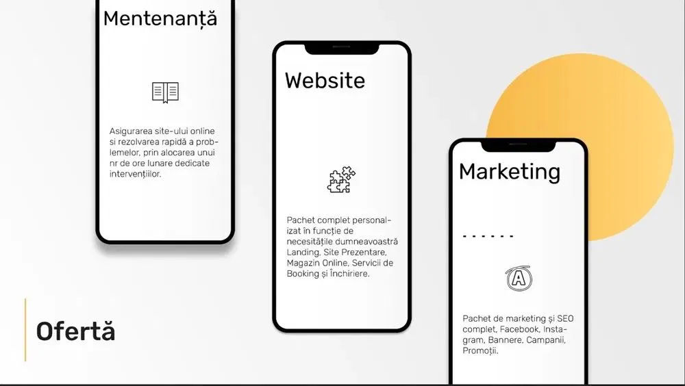 Creare Site Web Modern, Magazin Online - Rapid, Profesionist si la Pret Accesibil!  foto 6