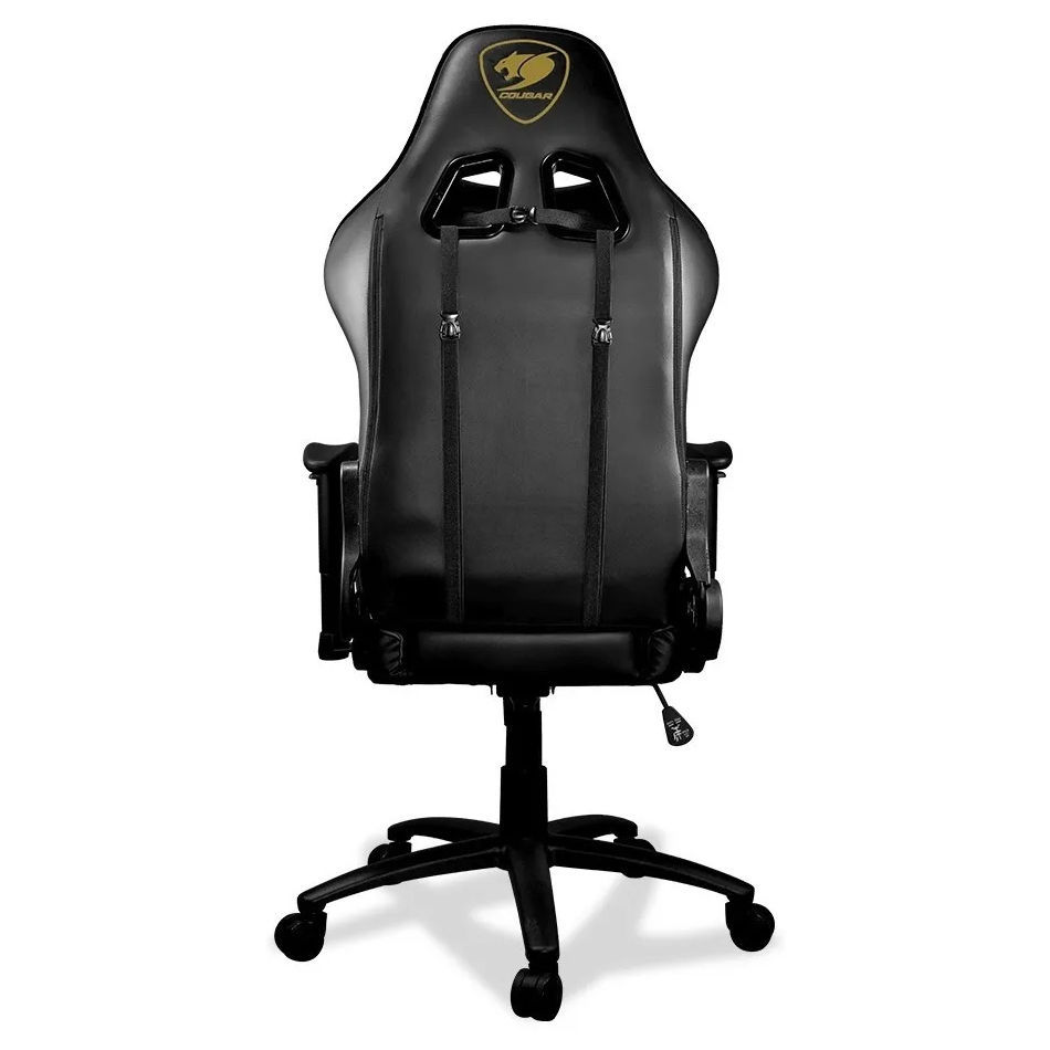 Gaming Chair Cougar Armor One Royal Black/Gold, User Max Load Up To 120Kg / Height 145-180Cm foto 4