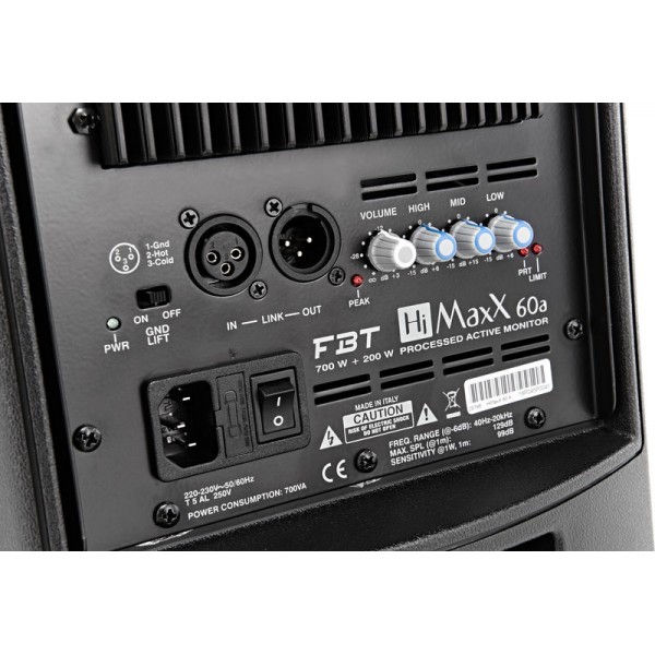 Boxă activă FBT HIMaxX 60A. foto 2